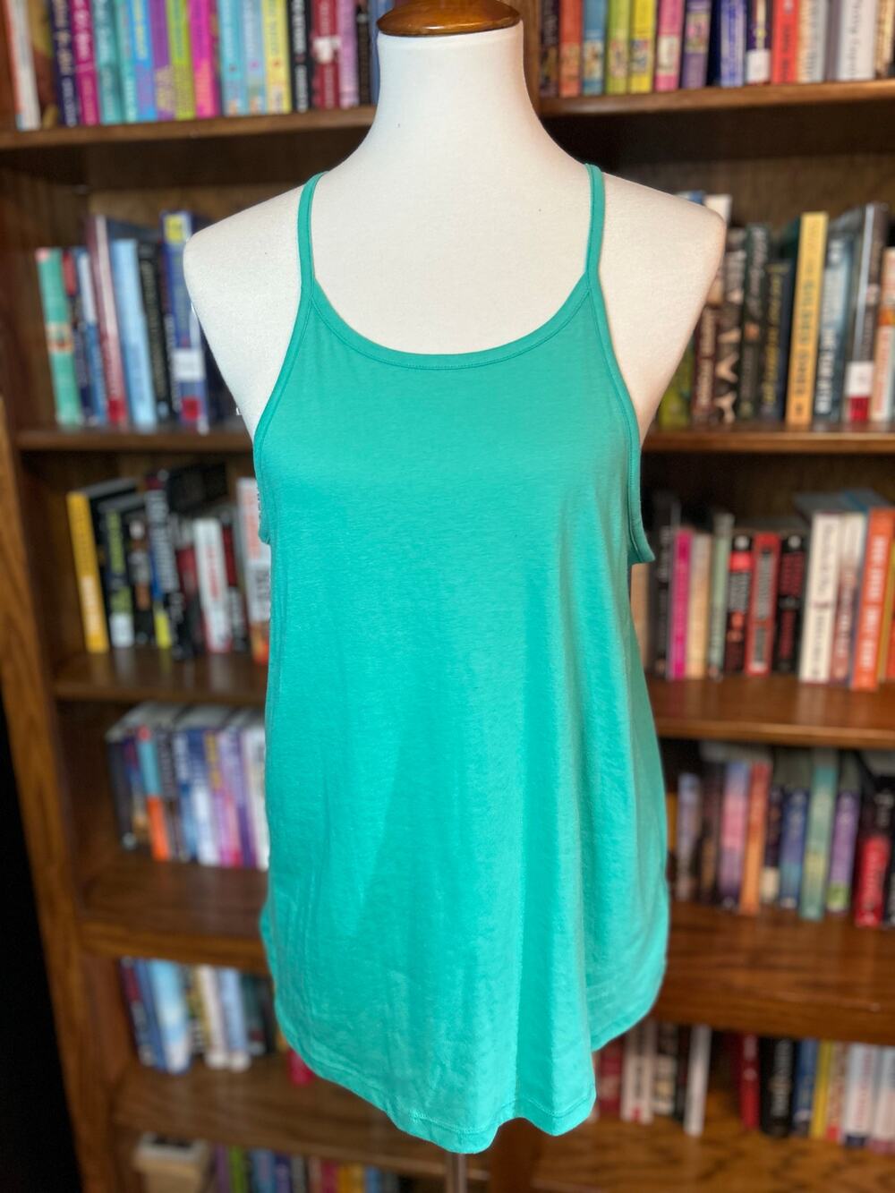 Aquamarine tank top from Old Navy (medium tall)